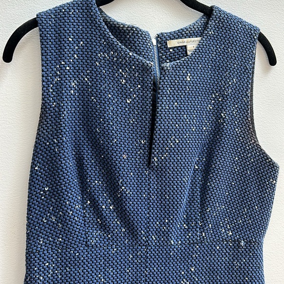 Excellent condition dvf shift dress with exposed zipper - Picture 2 of 4